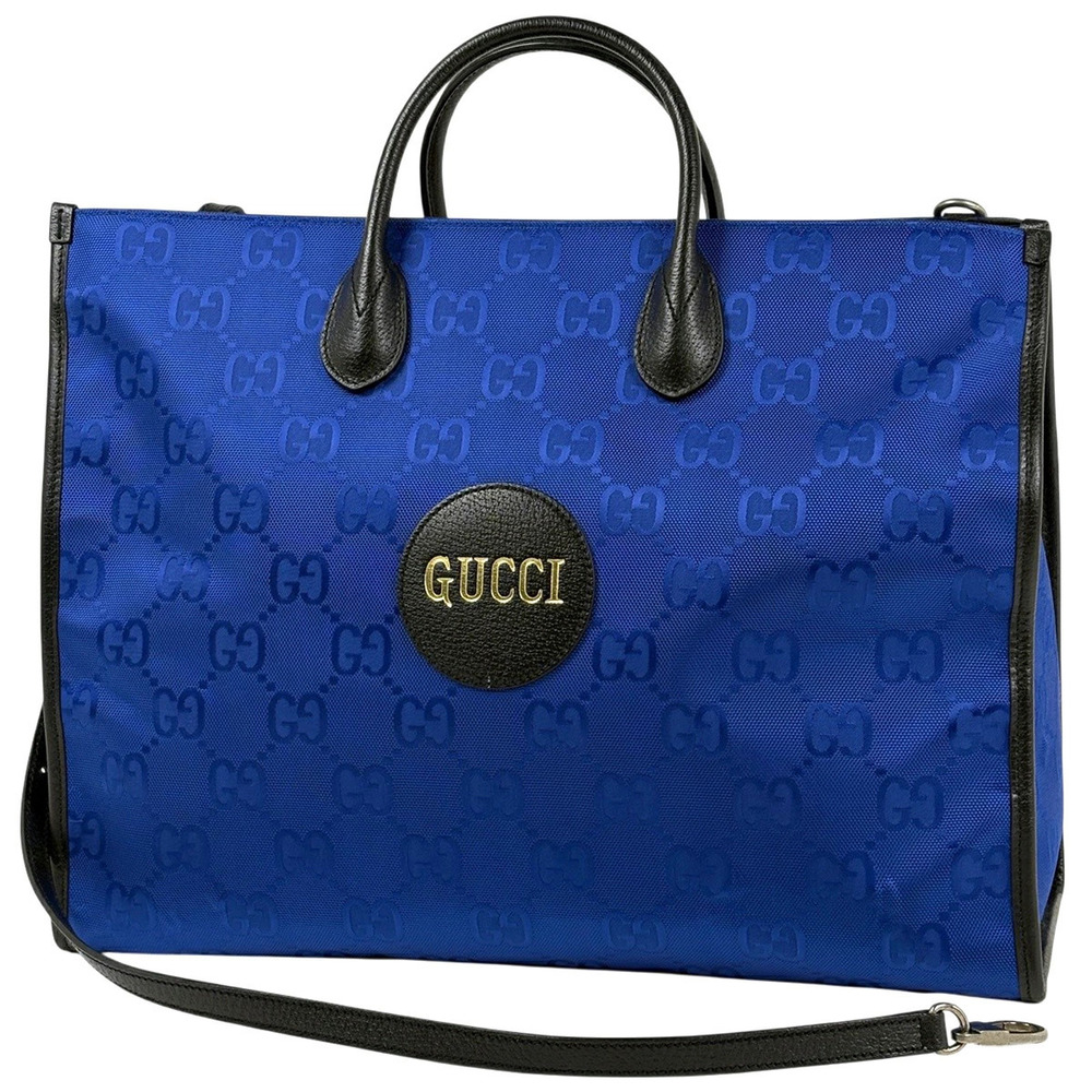 Gucci Off the Grid Tote Bag Blue Black